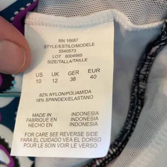 8/10/18W Swim Solutions Swim Suit H06 - Picture 8 of 8